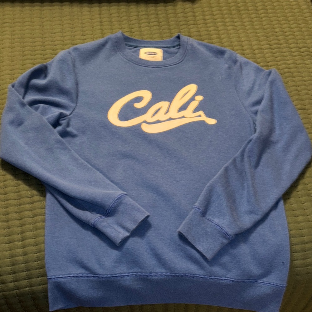 Old navy blue cali crewneck